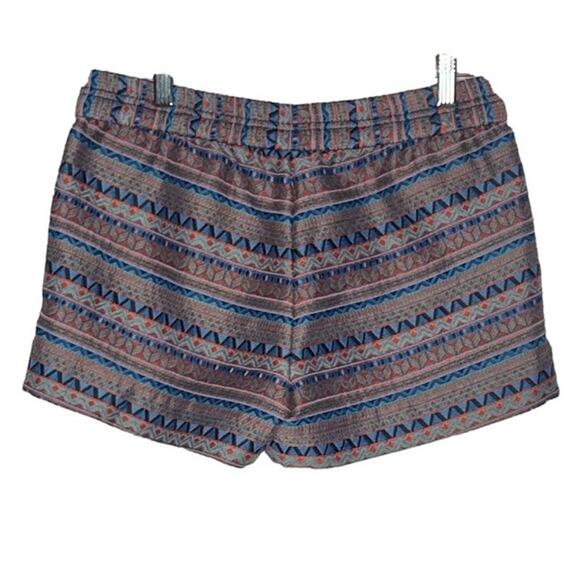 Women's J. Crew Boardwalk Jacquard boho print shorts style C4894 size 2 - Picture 3 of 5
